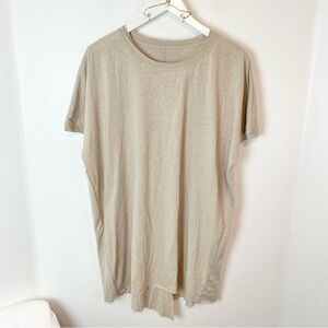 NWT Balance Oversized Open Back Shirt Size S